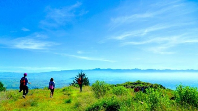 caminatas en familia